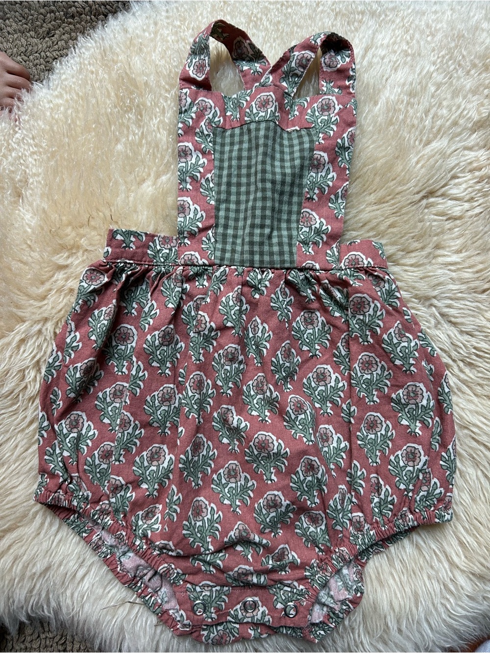 Little cotton clothes romper